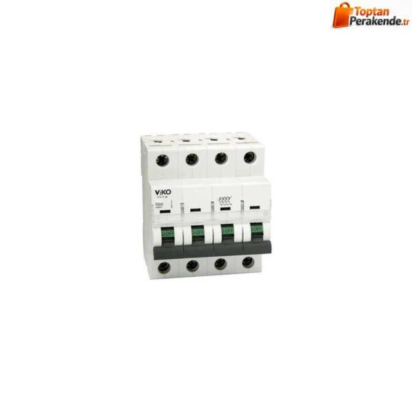Viko - 6VTB-4C40 4x40A 6kA C Tipi Otomatik Sigorta